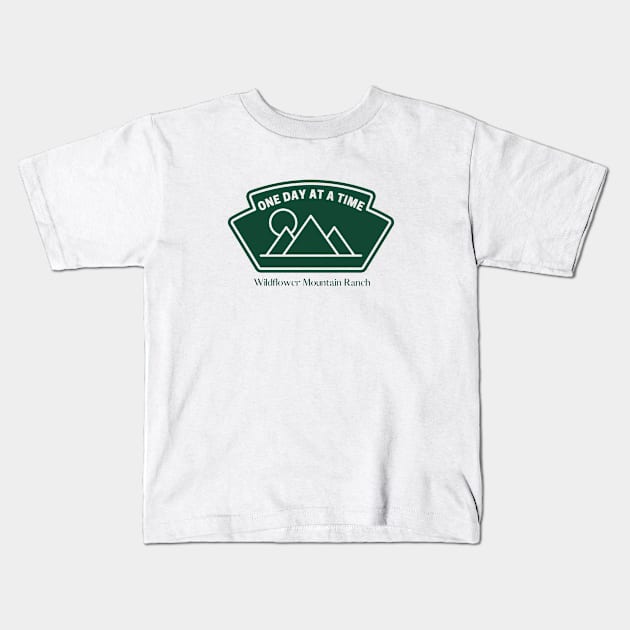 Wildflower Mountain Ranch Kids T-Shirt by Wildflower Mountain Ranch